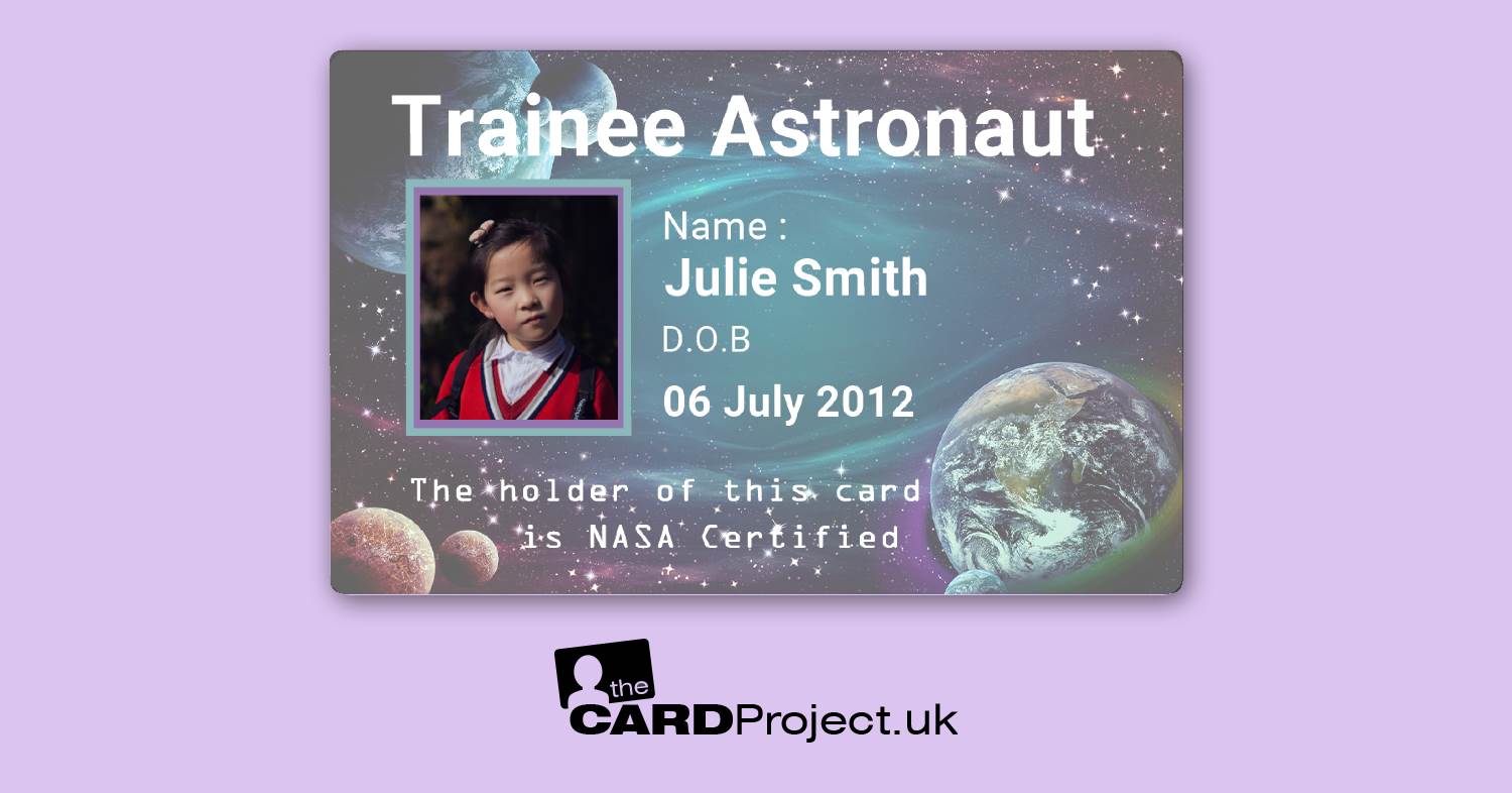 Astronaut Photo ID Card 
